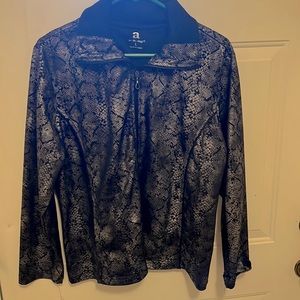 Black and Silver light weight blazer